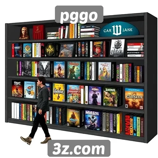 Exploração da biblioteca de jogos disponíveis no pggo