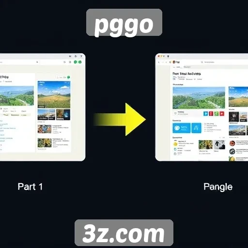 Evolução da interface do pggo